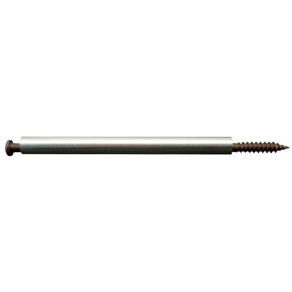 Midwest Fastener Sheet Metal Screw, 1/4" x 8 in, Brown Steel Torx Drive, 4 PK 34644